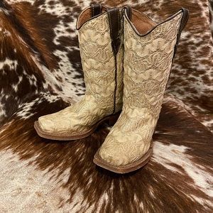 Tanner Mark Girls Western Boots